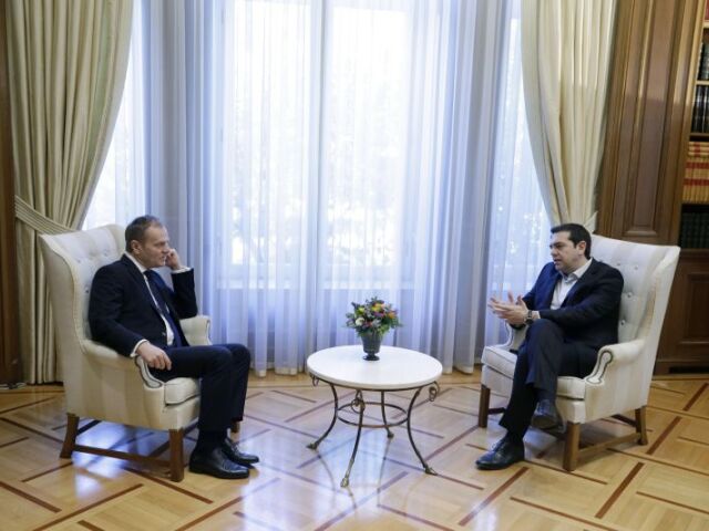 Tusk, Tsipras