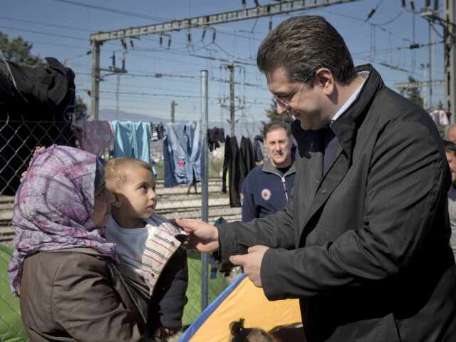 Apostolos Tzitzikostas, Idomeni, Grécko, hranica