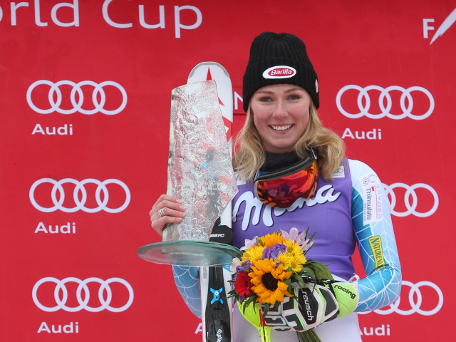 Jasna slalom Mikaela Shiffrin
