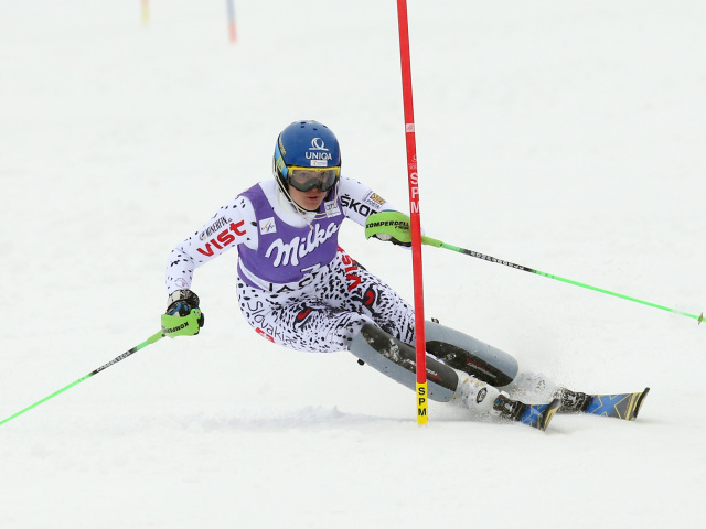 Jasna slalom Veronika Velez Zuzulova