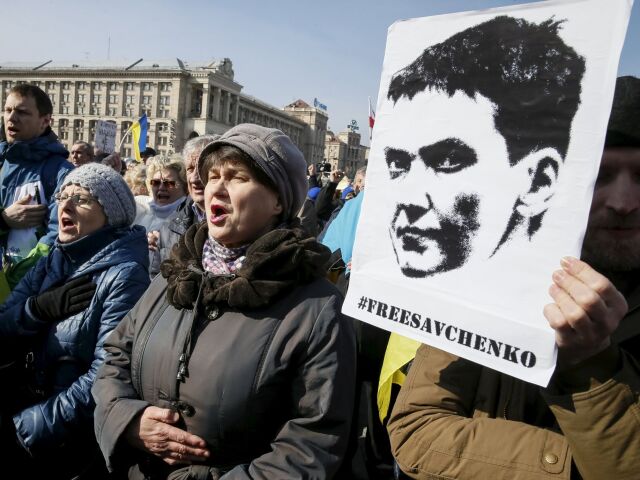 savčenková, protest, kyjev,
