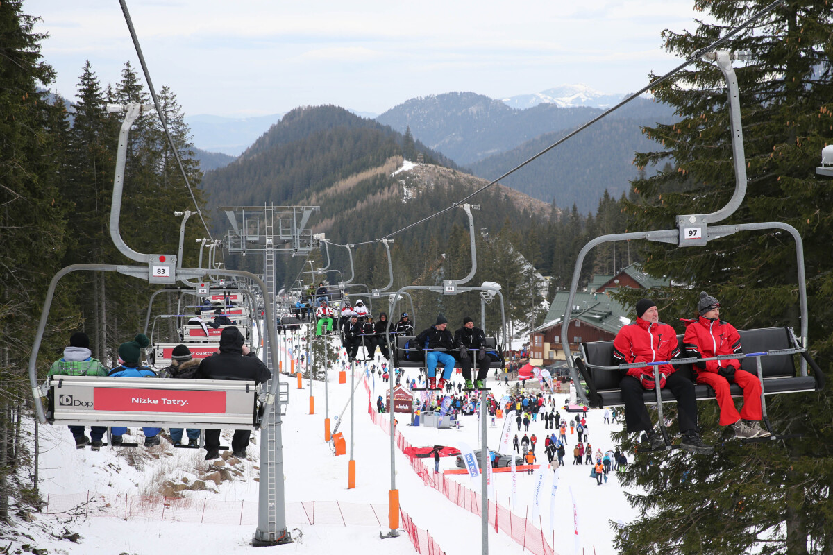 Jasna Nizke Tatry turisti dovoleka prazdininy