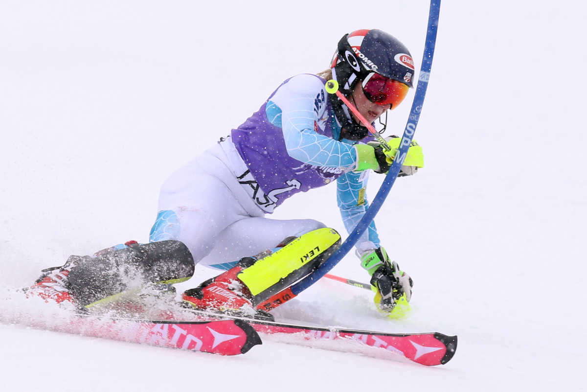 Jasna slalom Mikaela Shiffrin