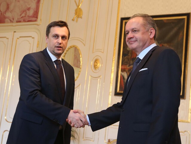 Danko, stretnutie s prezidentom