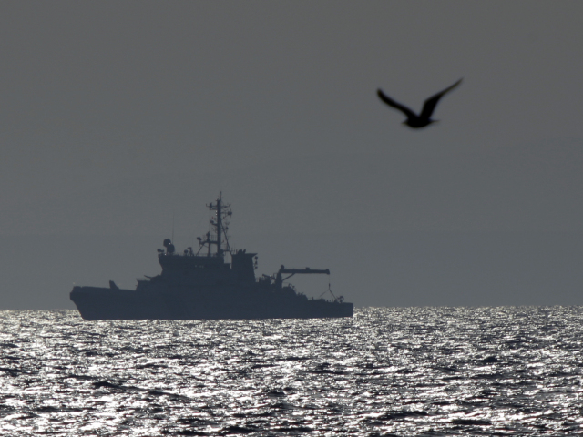 Frontex, Egejské more, loď, pohraničná stráž
