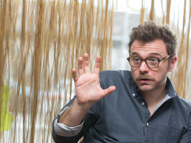 Taliansky spisovateľ Paolo Giordano.