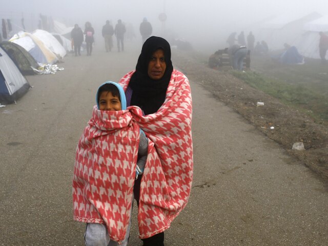 Idomeni, grécko, macedónsko, hranice