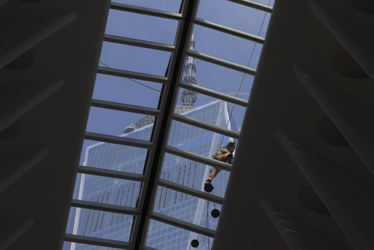 World Trade Center Oculus, New York, stanica metra, Manhattan, vlaková stanica