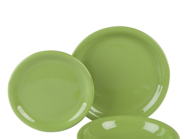 prmediastore LR Sada riadu Green 24.99 2005116333651 F F Home Basic Green18pc Dinner Set