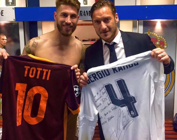 Sergio Ramos, Francesco Totti