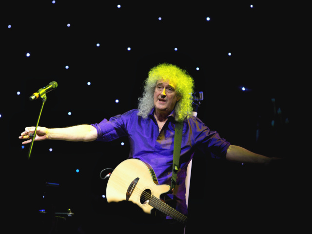 Brian May sa predstavil po prvý raz na Slovensku spolu hviezdou londýnskeho West Endu, speváčkou Kerry Ellisovou a klaviristom Jeffom Leachom.