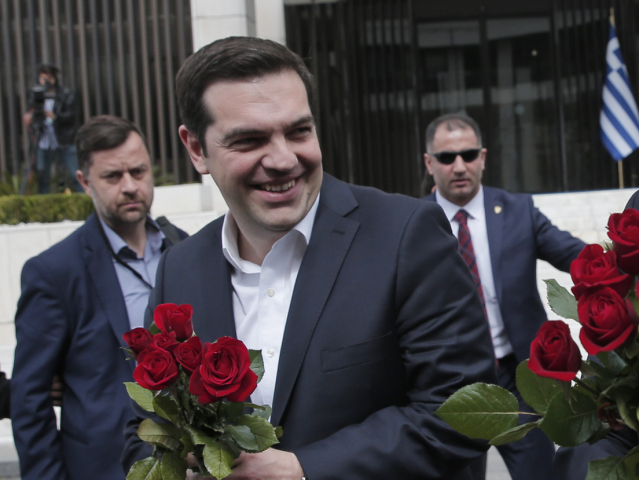 Grécko, Alexis Tsipras, ruže