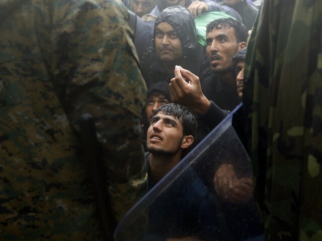 Idomeni, Grécko, hranice, Macedónsko