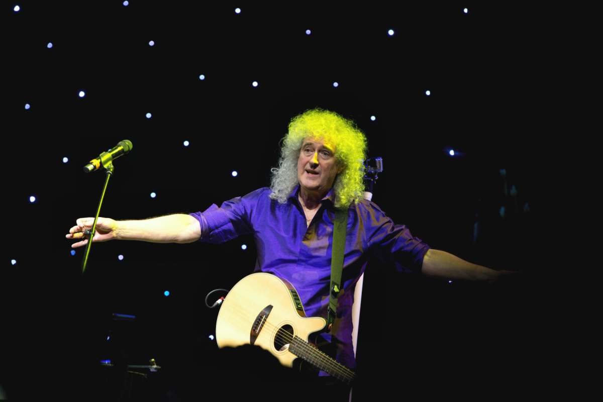 Brian May sa predstavil po prvý raz na Slovensku spolu hviezdou londýnskeho West Endu, speváčkou Kerry Ellisovou a klaviristom Jeffom Leachom.