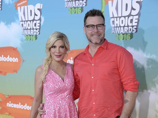 Herečka Tori Spelling a jej manžel Dean McDermott.