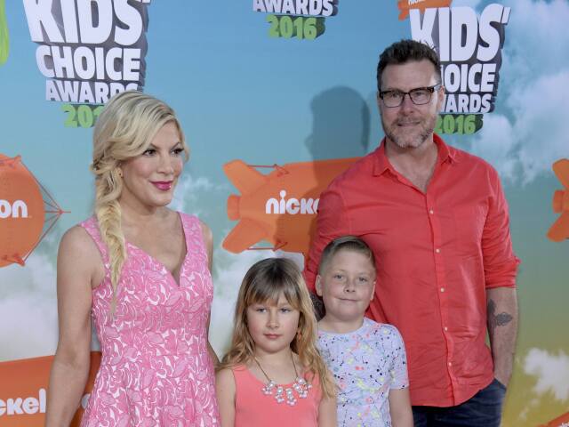 Herečka Tori Spelling a jej manžel Dean McDermott.