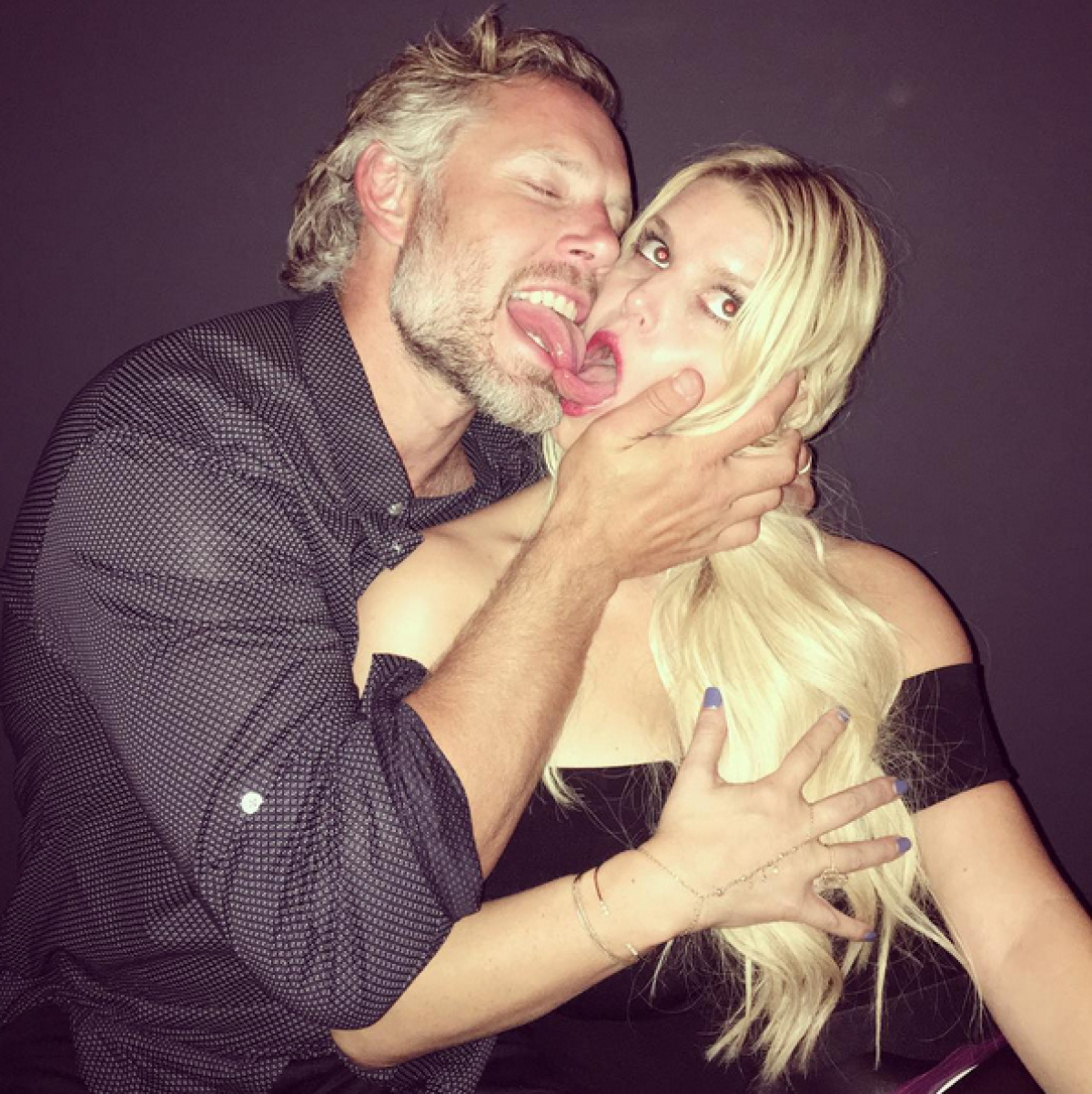 Manželský pár Jessica Simpson a Eric Johnson. 