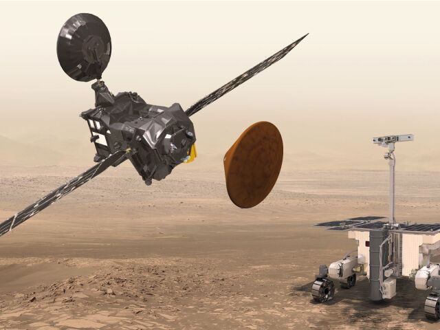misia ExoMars, satelit TGO, Schiaparelli