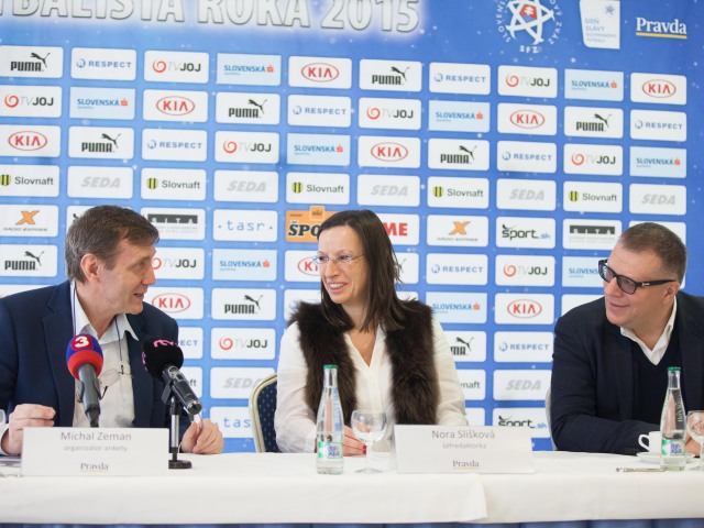 futbalista roka 2015, tk, zeman, sliskova, kovacik