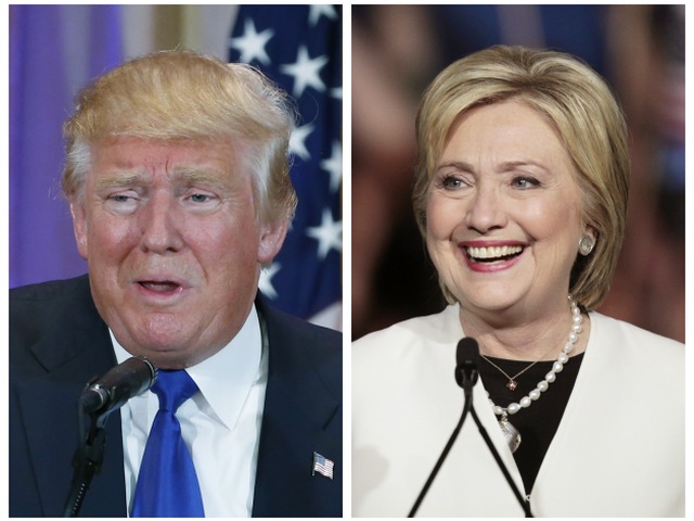 Donald Trump, Hillary Clintonová