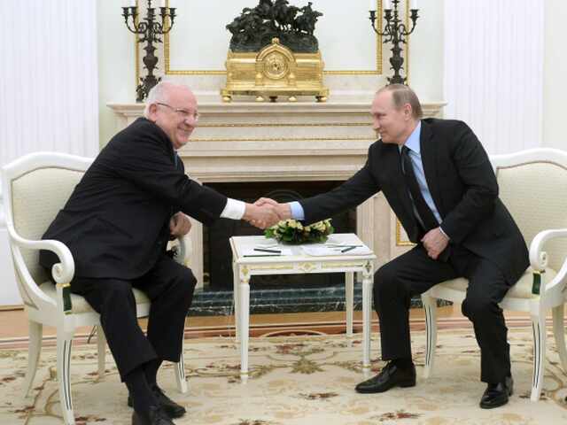 Reuven Rivlin, Vladimir Putin