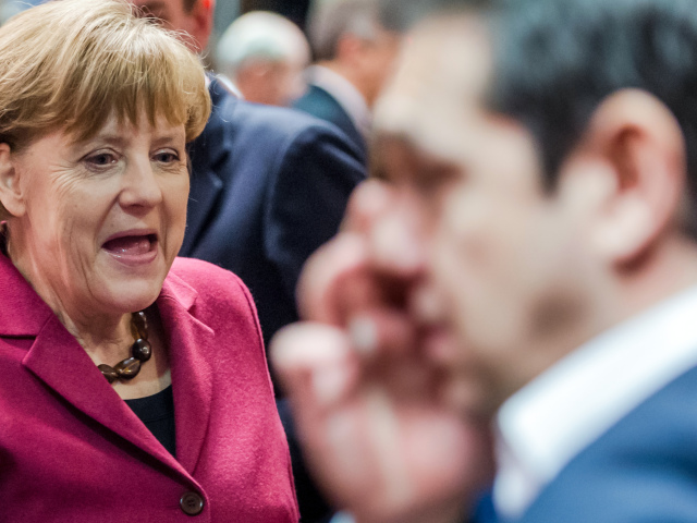 Alexis Tsipras, Angela Merkelová