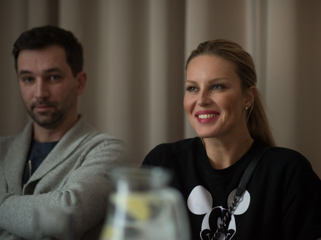 Simona Krainová a český herec Ondřej Sokol