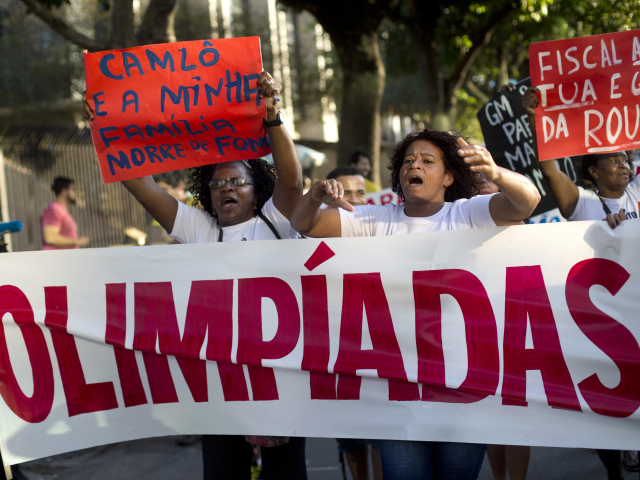 Olympiáda, protest
