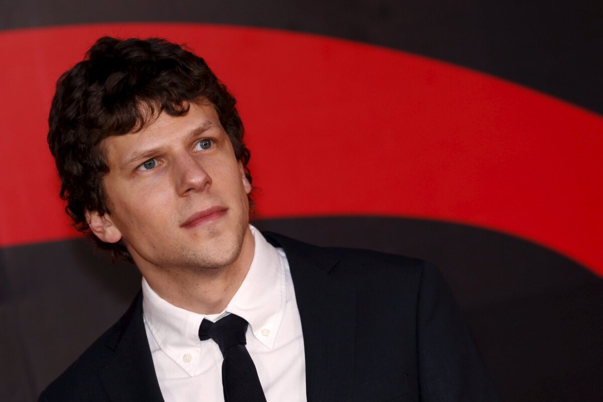 Herec Jesse Eisenberg.