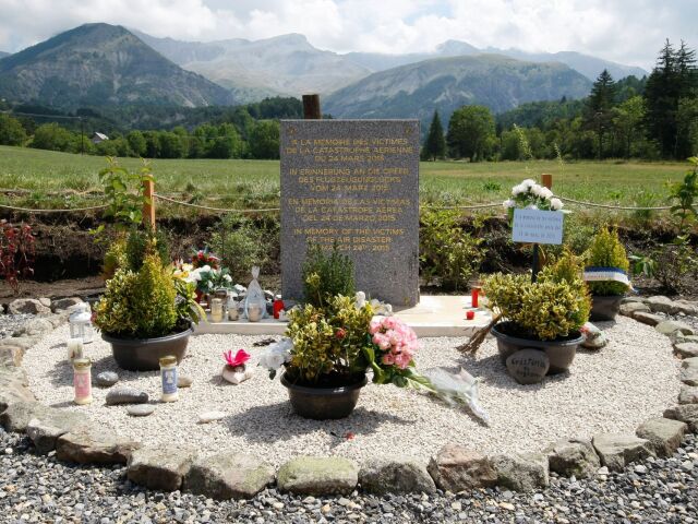 Germanwings, pomník, pamätník,