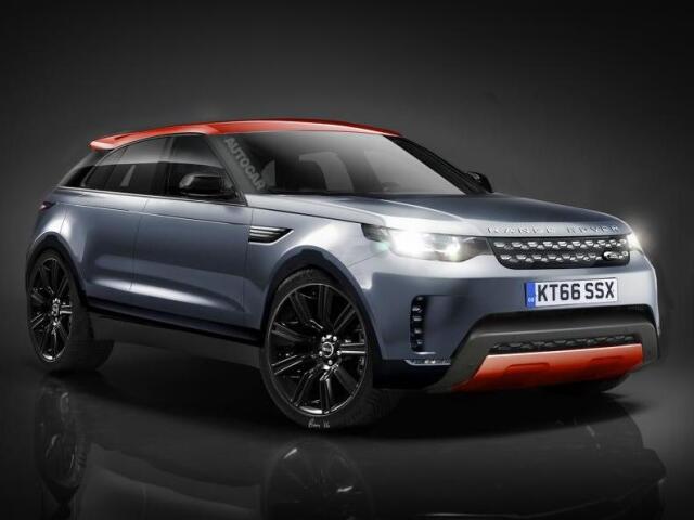 Range Rover Sport Coupé - ilustrácia