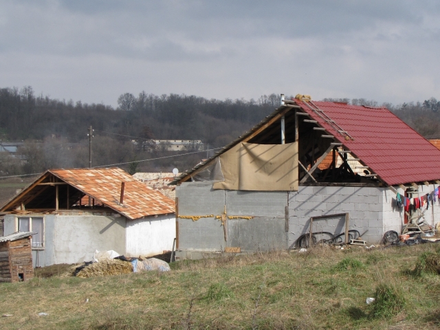 bzovík, čierne stavby, osada
