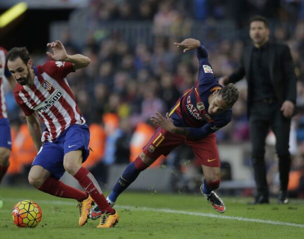 Atlético Madrid, FC Barcelona, Neymar, Juanfran Torres