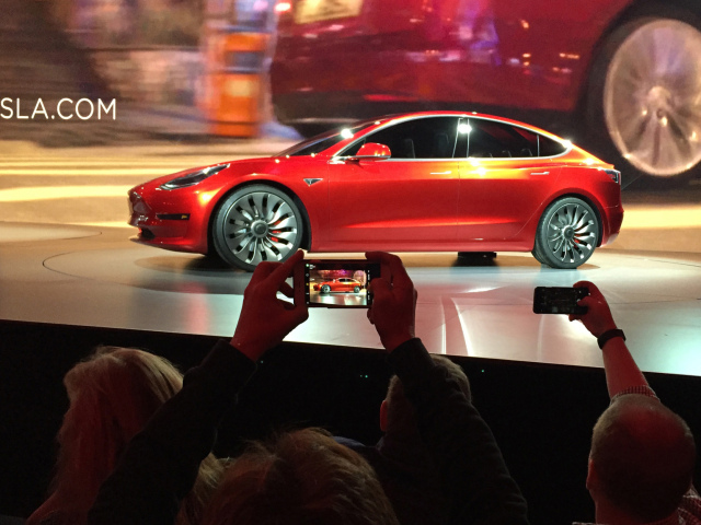 Tesla Motors Model 3 sedan