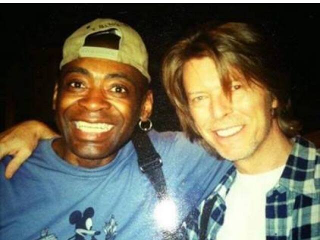 Dennis Davis s Davidom Bowiem