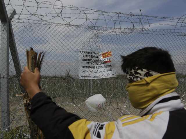 Grécko, Idomeni, migrant, utečenec