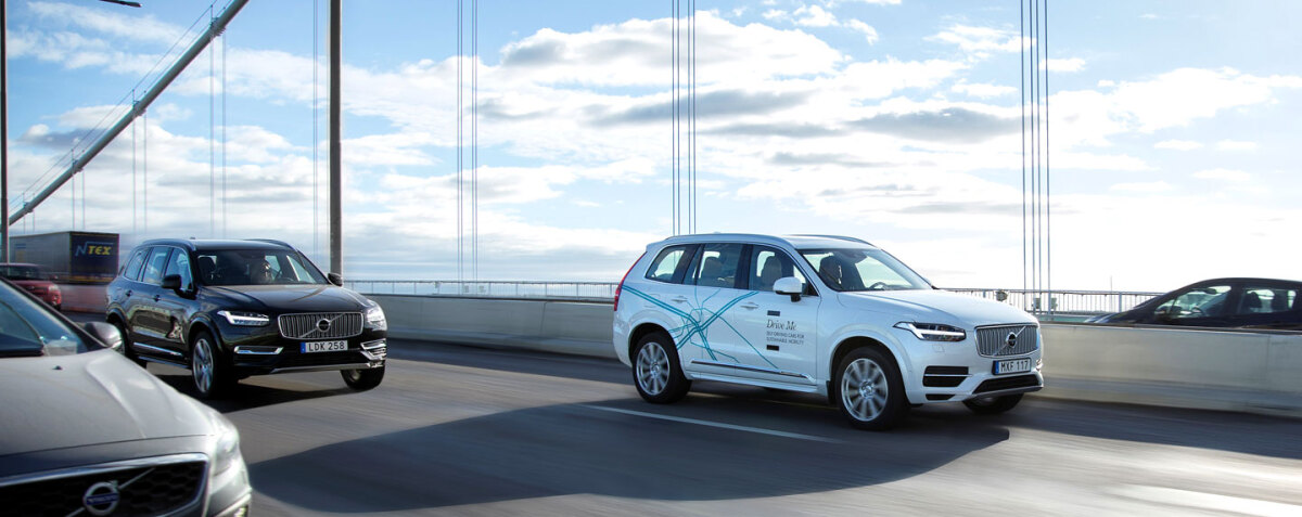 Volvo - autonómne riadenie