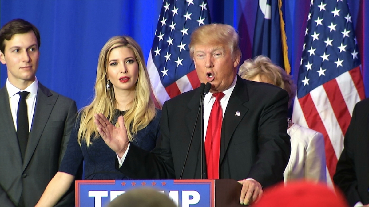 Ivanka Trump a Donald Trump