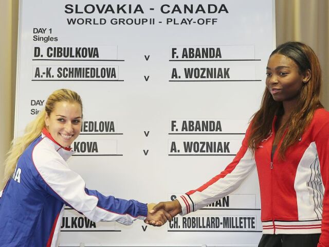 Dominika Cibulková, Francoise Abandová