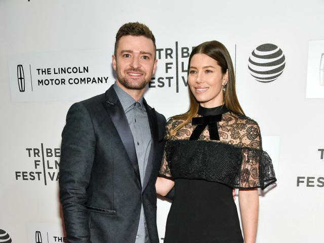 Justin Timberlake a jeho manželka Jessica Biel