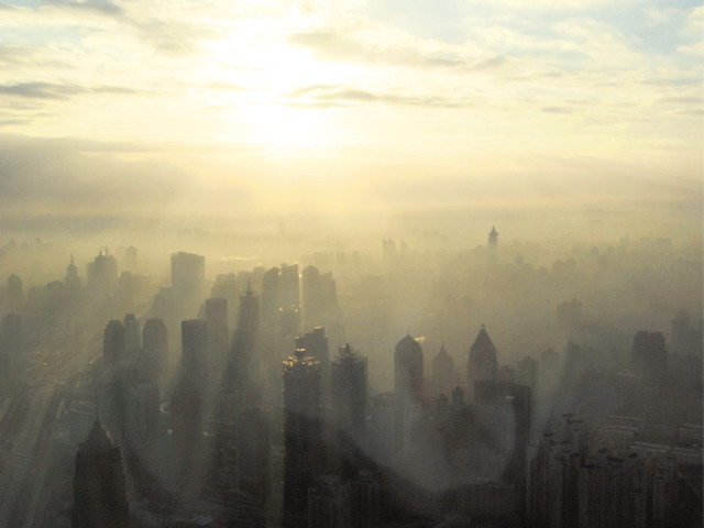 Šanghaj, smog