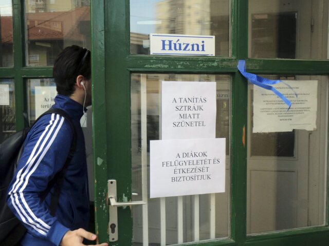 Maďarsko, štrajk učiteľov