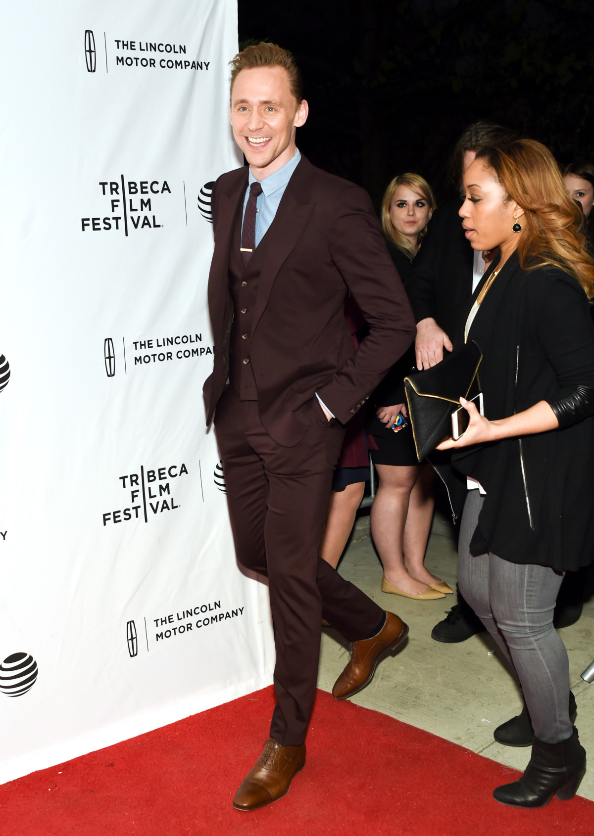 Herec Tom Hiddleston.