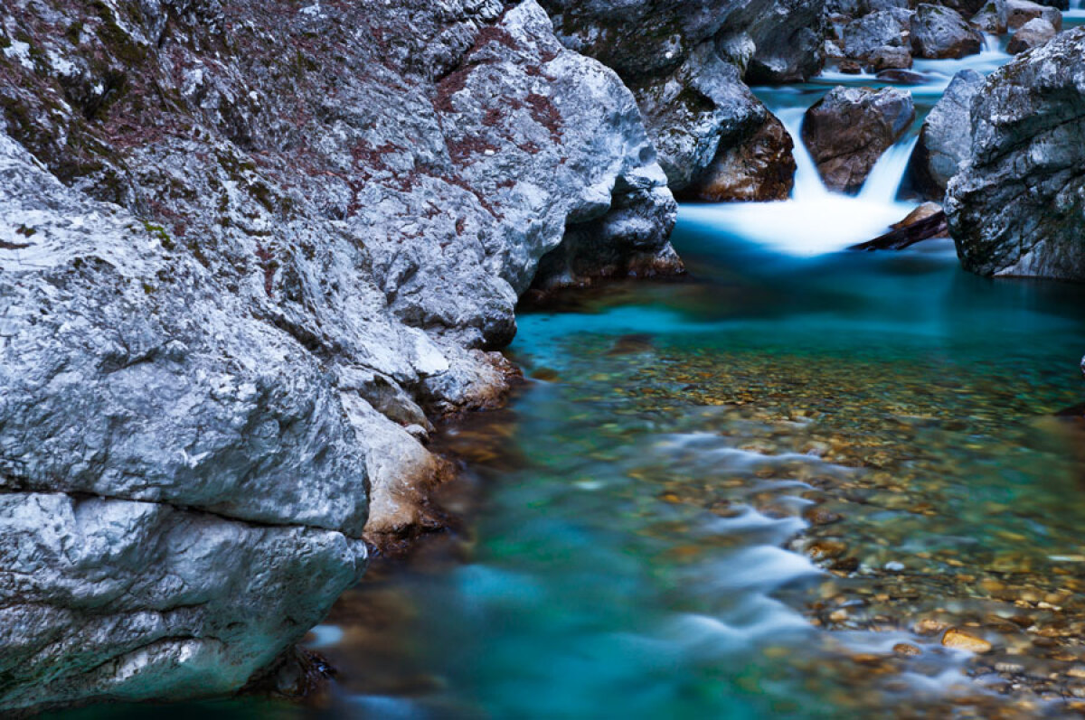 Slovinsko, rieka Soča