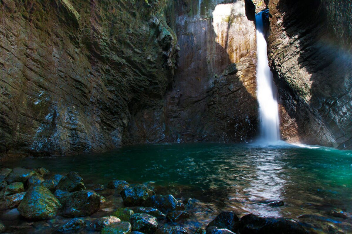 vodopád Kozjak, Slovinsko