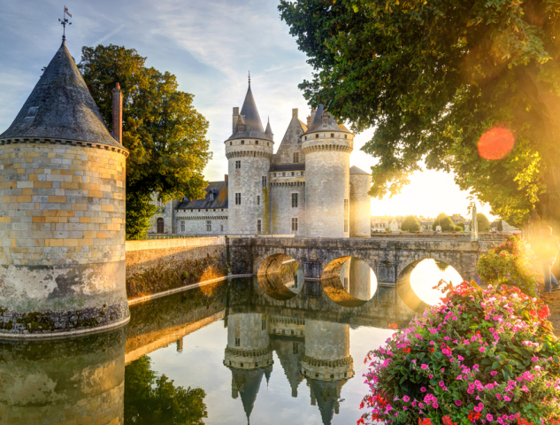 Francúzsko, chateau Sully-sur-Loire, kaštieľ, hrad, zámok, Zámkové údolie, Loira, NEST1 NEPOUZI
