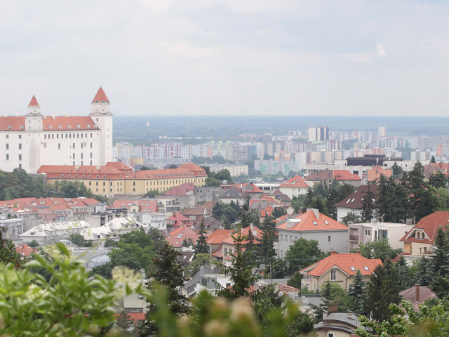 Iuventa, Budkova 2, vyhlad na mesto, hrad, Bratislava, panorama