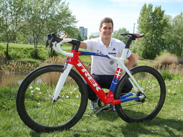 Richard Varga, bicykel, trek