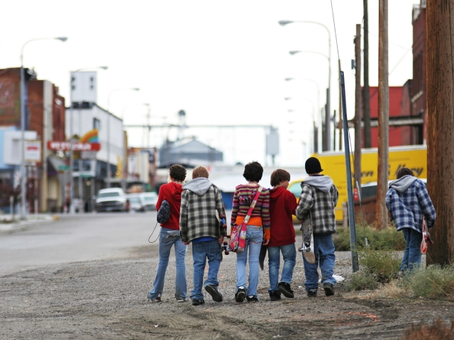 deti, skateboard, mikiny