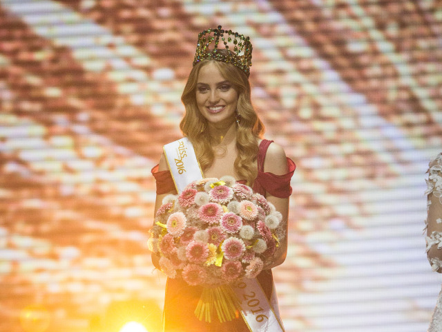 Miss Slovensko 2016 Kristína Činčurová z Lučenca.